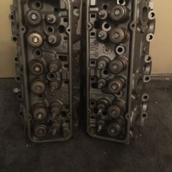 A Set Of Vintage Factory V6-CHEVY Heads 3.8 Liter 229 Cubic Inch Totally Reconditioned Ready To Bolt On For G Body Car 1978/1987-$100.00
