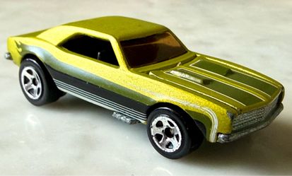 CHEVROLET CAMARO 1967 - HOT WHEELS 1982 - METALLIC GREEN