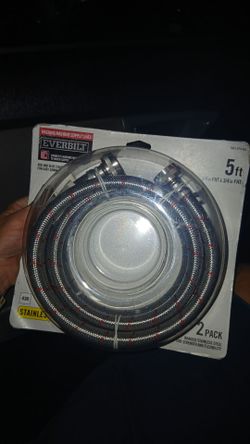 Washing machine hot and cold hoses new sealed