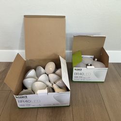 18 BRAND NEW- BR40 LED SUNCO Dimmable Flood Lights- 17W 6000k Daylight Recessed Can Light Bulbs