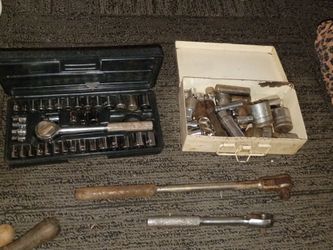 Socket Set and Ratchet Lot