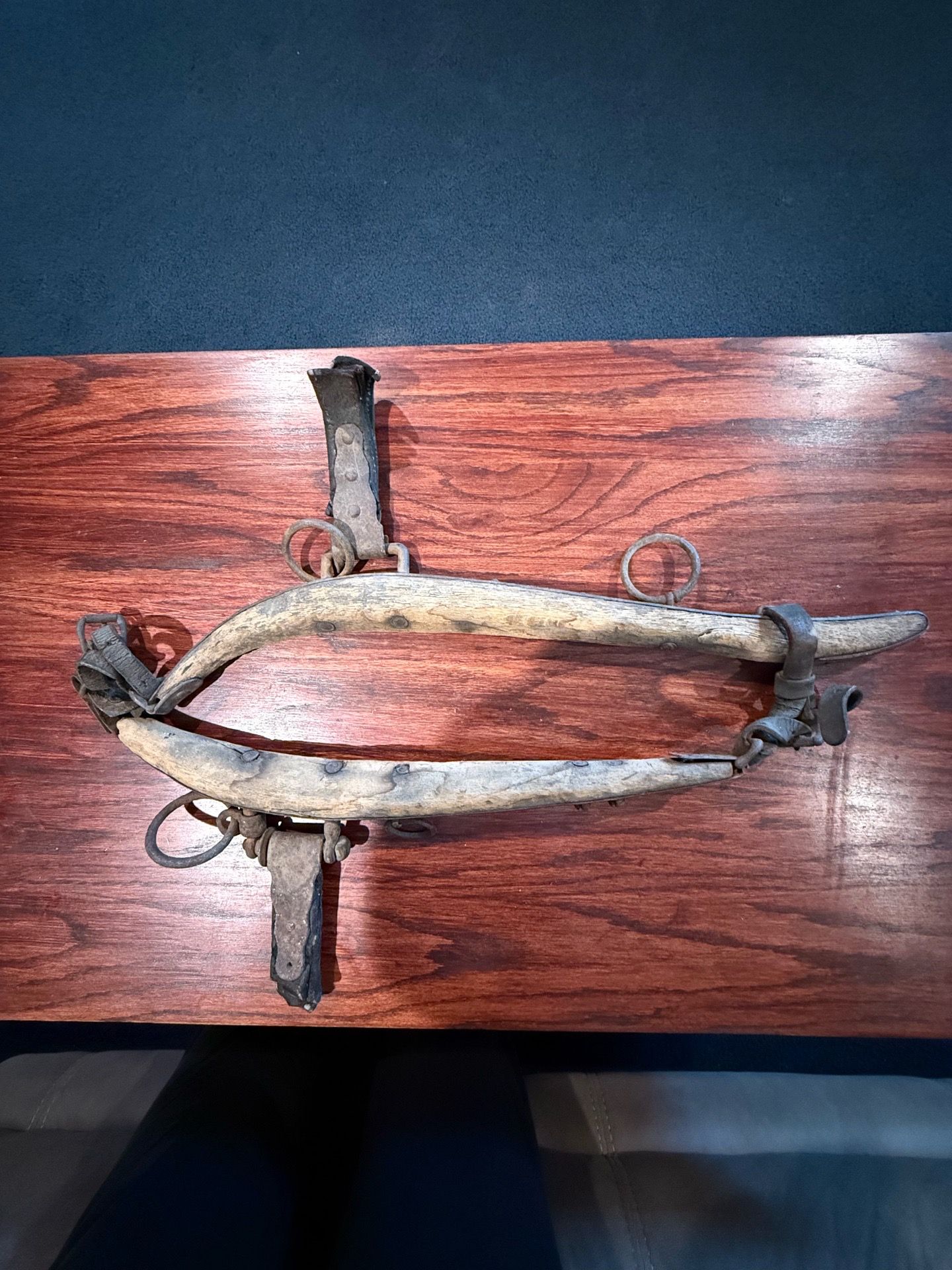 Antique Draft Horse Harness Hames