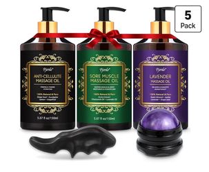 Massage oil set