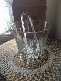 Vintage process house ice bucket never used
