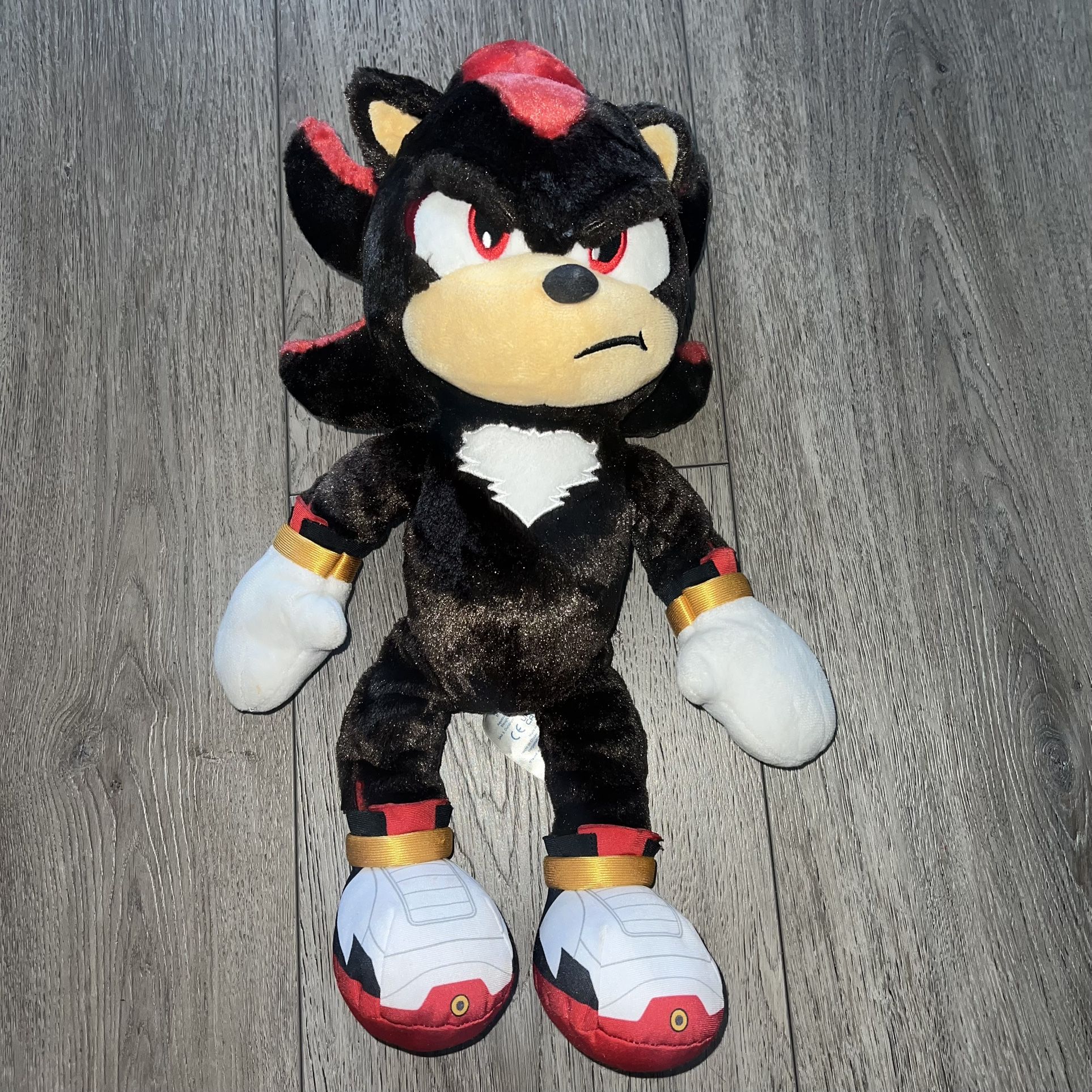 Rare Shadow The Hedgehog Build A Bear No Voice Box Used No Tags