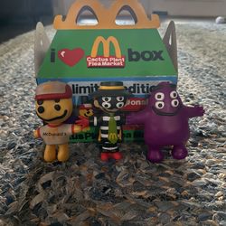 Adult Happy Meal With All Of The Toys Except Birde