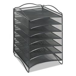 ► 6 Compartment Mesh Literature Organizer for home and office