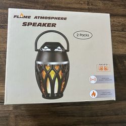 Waterproof Outdoor Bluetooth Speaker with LED Torch, Cool Birthday Gift for Him, Dad, Boyfriend, for Patio, Garden, Camping (2)