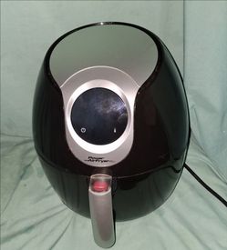Power XL Programmable Air Fryer  LCD Display Copper Basket