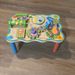 Wooden Montessori Baby Toy Table