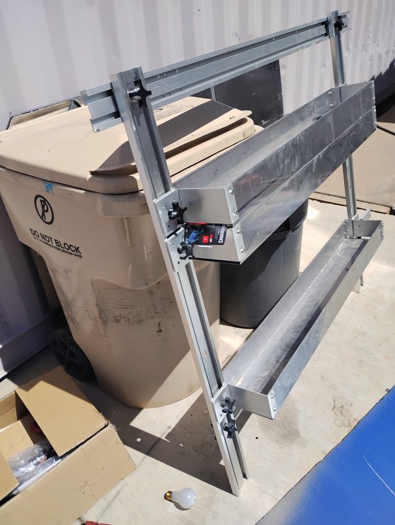 Adjustable Aluminum Shelves For Utility Van