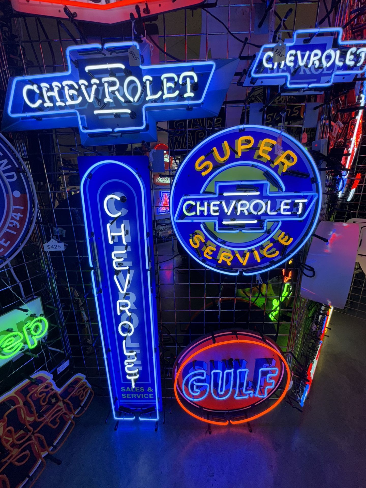 Chevrolet Service Sign