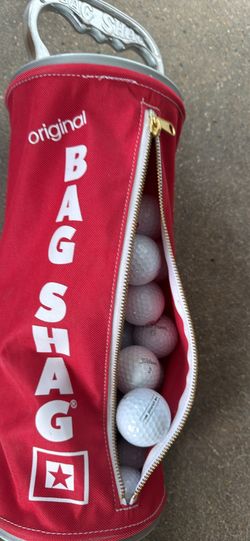 Original Bag Shag Ball Retriever Red canvas