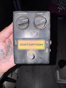 Vintage distortion pedal