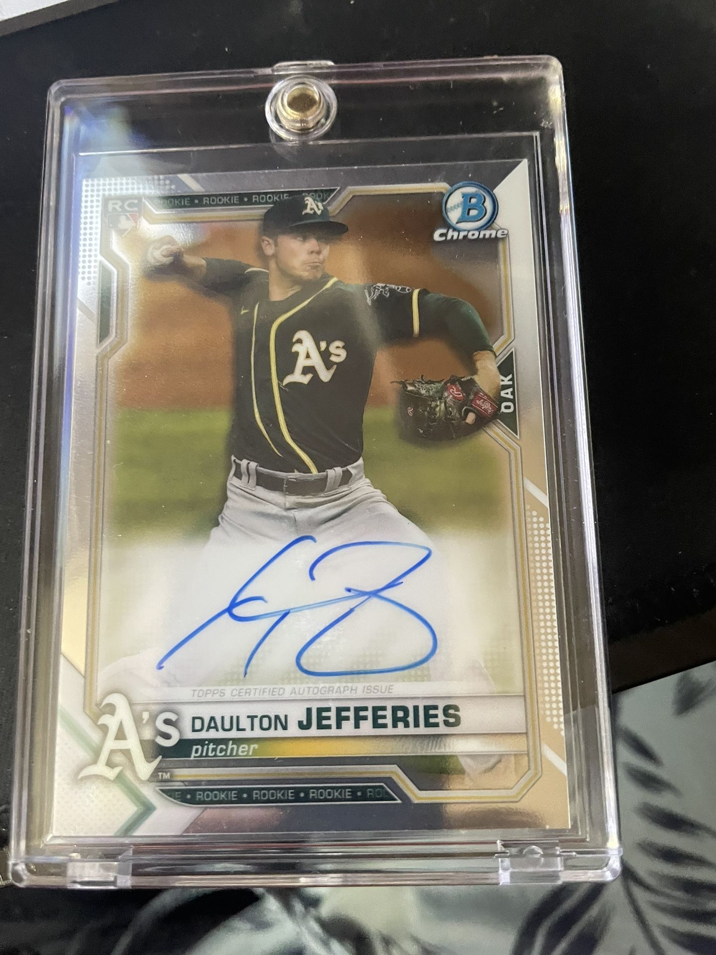Dalton Jeffers Rookie Autograph