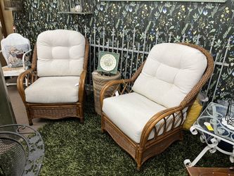 $329 Each - Outdoor Patio Wicker Chair
