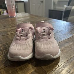 Pink Nikes Walking Shoes Kids Size 7c