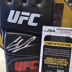 Donald "Cowboy" Cerrone SIGNED (JSA COA) UFC Glove autographed MMA