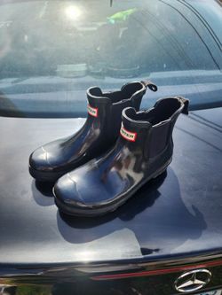 Women’s Black Hunter Chelsea Boot - Size 8