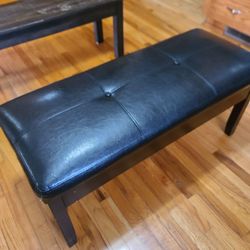 Wooden bench
