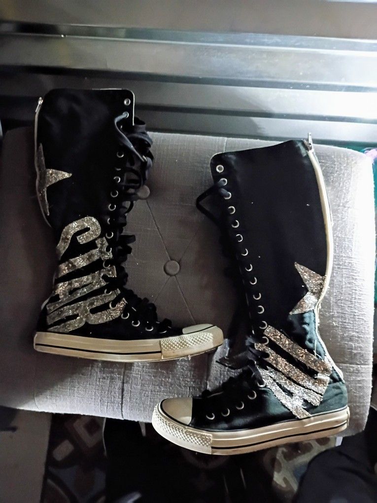 Rare XXHI Converse Knee High All Stars