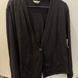 Black Caslon Cardigan size L