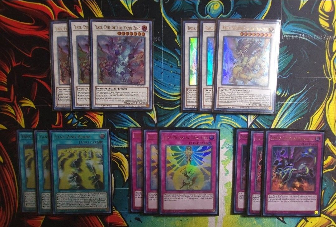 YUGIOH Yang Zing 15 Card Lot 1st Edition Mint