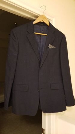Nordstrom Mens Shop Sport Coat Blazer Jacket Ormezzano Linen Fabric Men’s