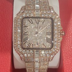 VVS Moissanite Watch: 