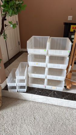 Organization bins storage
