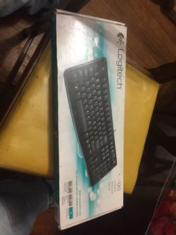 Logitech wired keyboard k120 new