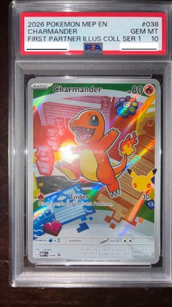 PSA 10 first partner charmander promo