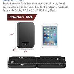 Brand New : Small Security Safe Box 