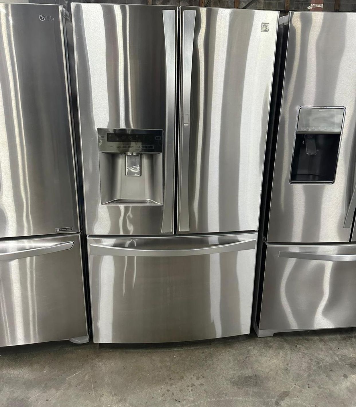 LG 3-Door French Door Refrigerator with Ice Maker