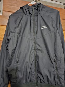 Nike Black Windbreaker Jacket
