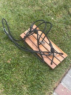 Wooden swing