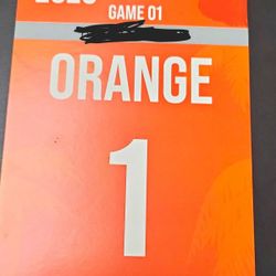 2026 MIAMI FOLPHINS ORANGE PARKING PASS