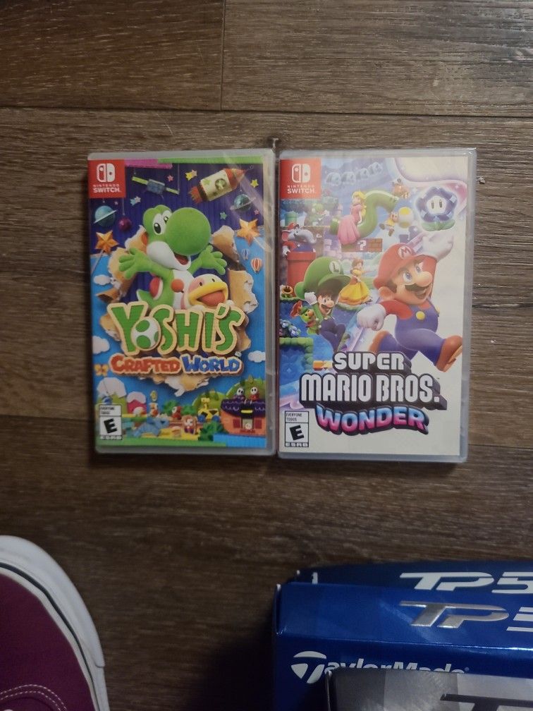 Super Smash Bros Wonder & Yoshi's Crafter World for Nintendo Switch