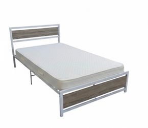 Premium firm queen Custom comfort $95, bed frame $75