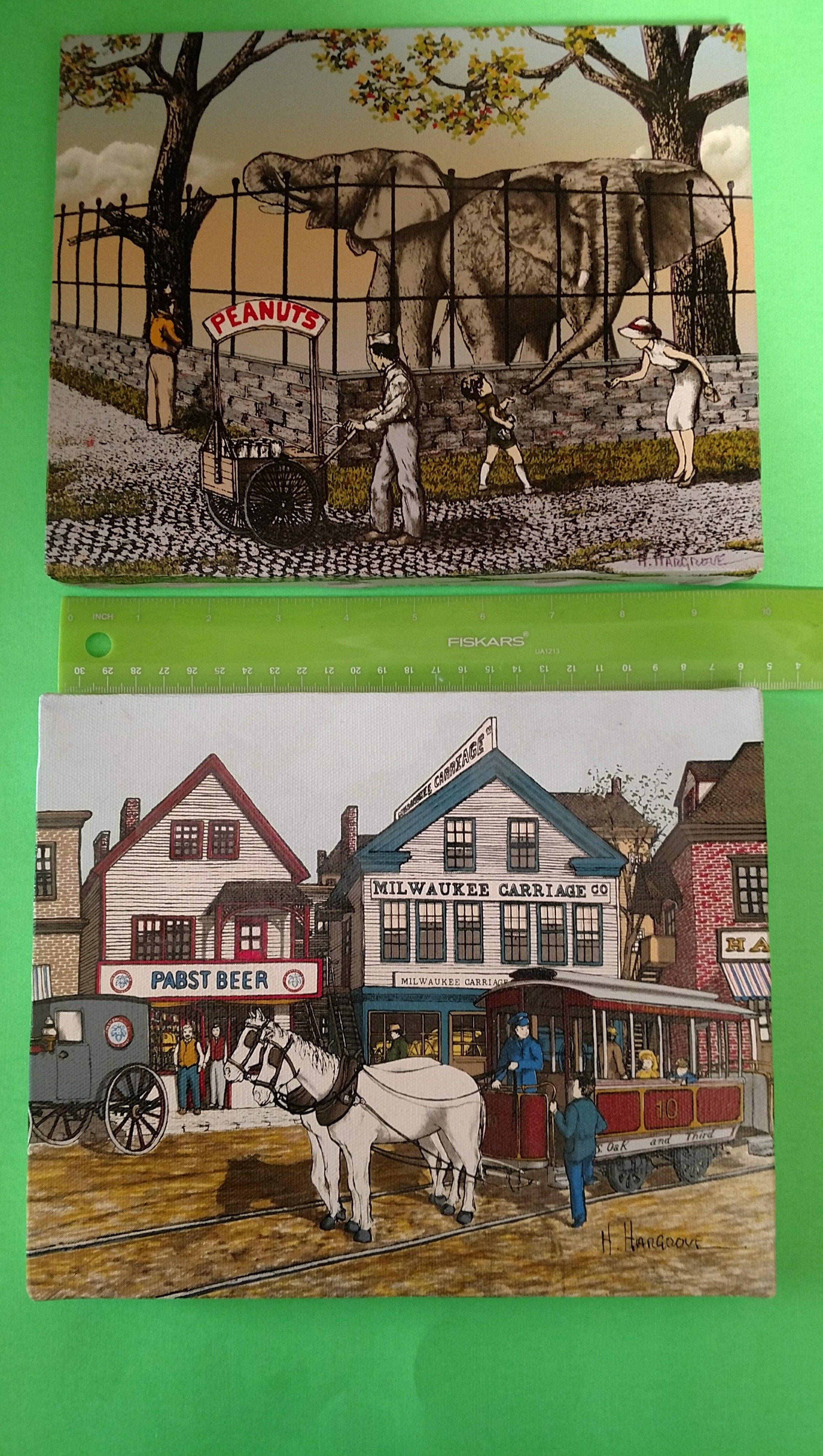8x10 H. Hargrove paintings