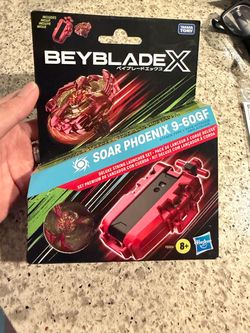 Beyblade X Soar Phoenix 9-60GF Deluxe String Launcher Set