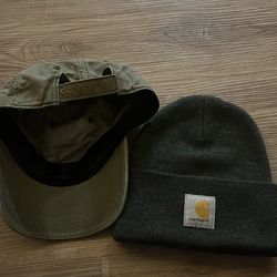 Carhartt hat and beanie