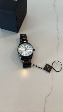 Akribos XXIV Black Bracelet Watch
