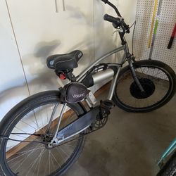 Beach Cruiser With Electric Motor 