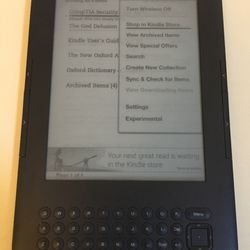 Kindle Keyboard 3 Excellent Condition