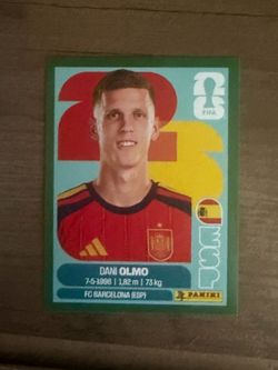 2026 World Cup sticker Dani Olmo