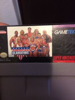 American gladiators part two for super Nintendo