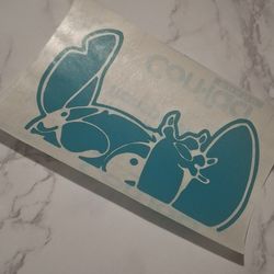 Stitch Car Sticker 