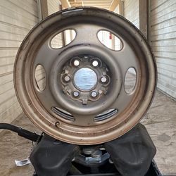 1(contact info removed) dodge dakota 15x6 steel oval spoke 6 lug rim oem