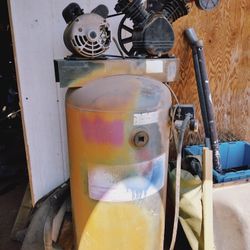 Air compressor Good Tank Good Pump Motor Needs Repairs 